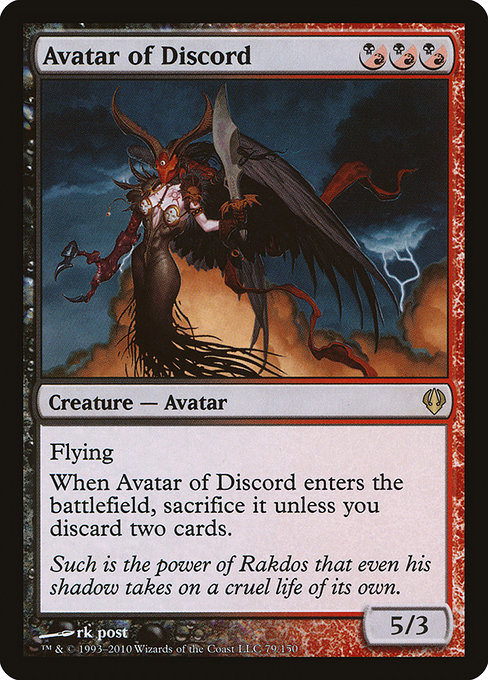 Avatar of Discord from Archenemy