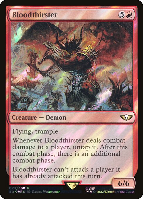 Bloodthirster highlighted card art