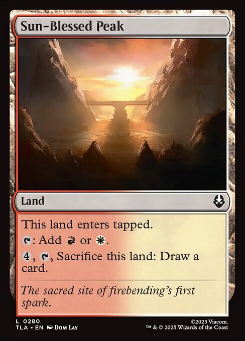 Sun-Blessed Peak from Avatar: The Last Airbender