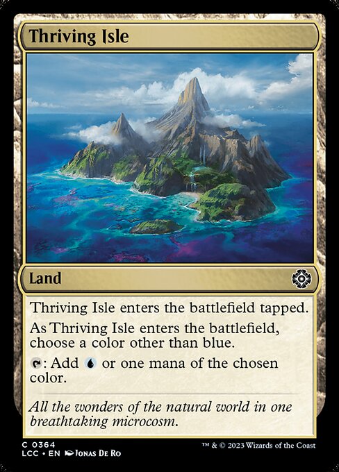 Thriving Isle from The Lost Caverns of Ixalan Commander