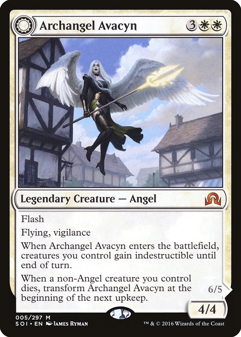 Archangel Avacyn // Avacyn, the Purifier from Shadows over Innistrad
