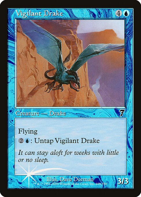 Vigilant Drake from Seventh Edition
