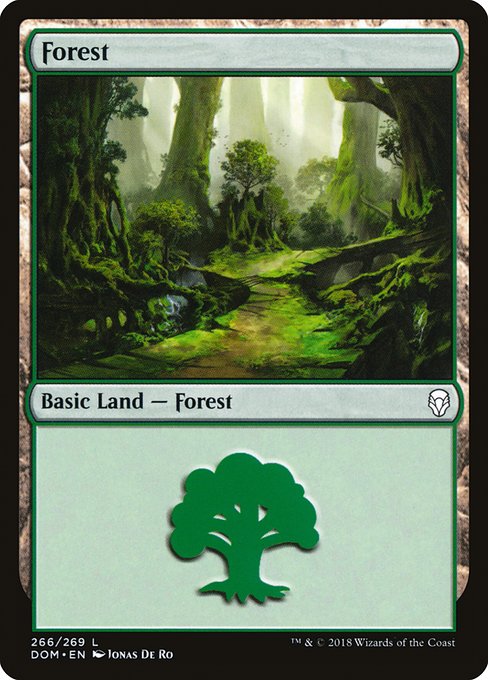 Forest from Dominaria