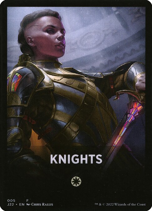 Knights highlighted card art