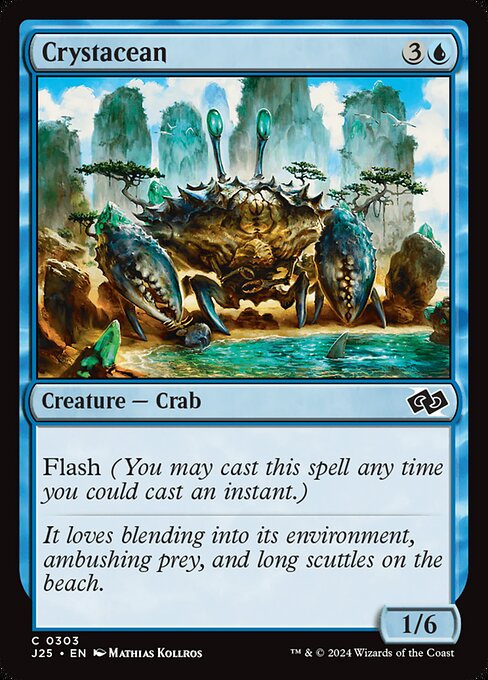 Crystacean highlighted card art
