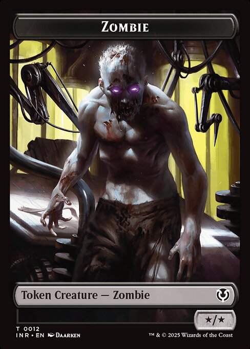 Zombie highlighted card art