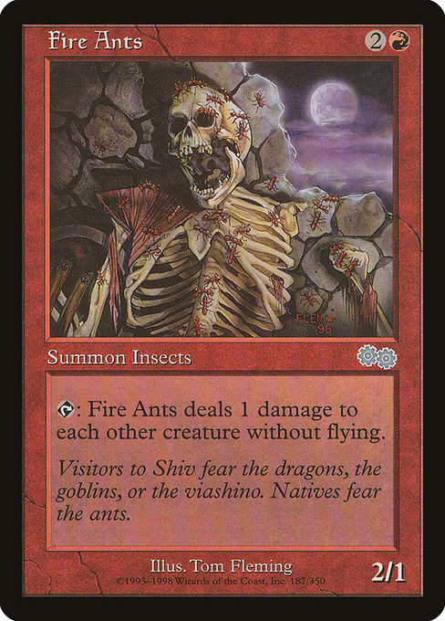 Fire Ants from Urza's Saga
