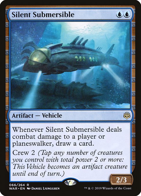 Silent Submersible highlighted card art
