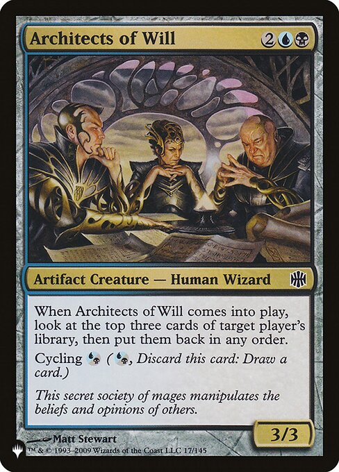 Architects of Will highlighted card art