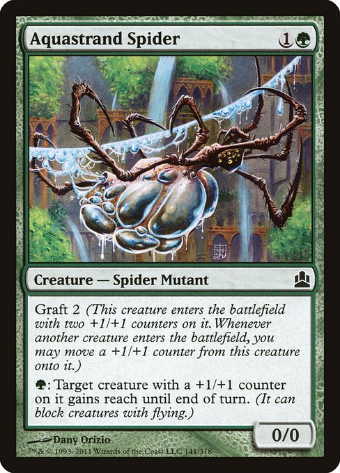 Aquastrand Spider from Commander 2011