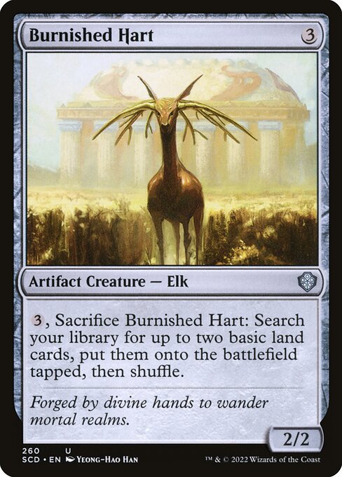 Burnished Hart from Starter Commander Decks