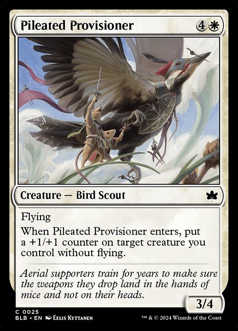 Pileated Provisioner highlighted card art