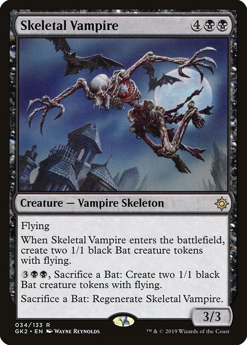 Skeletal Vampire highlighted card art