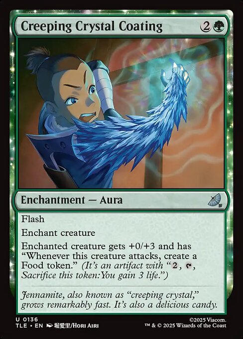 Creeping Crystal Coating from Avatar: The Last Airbender Eternal