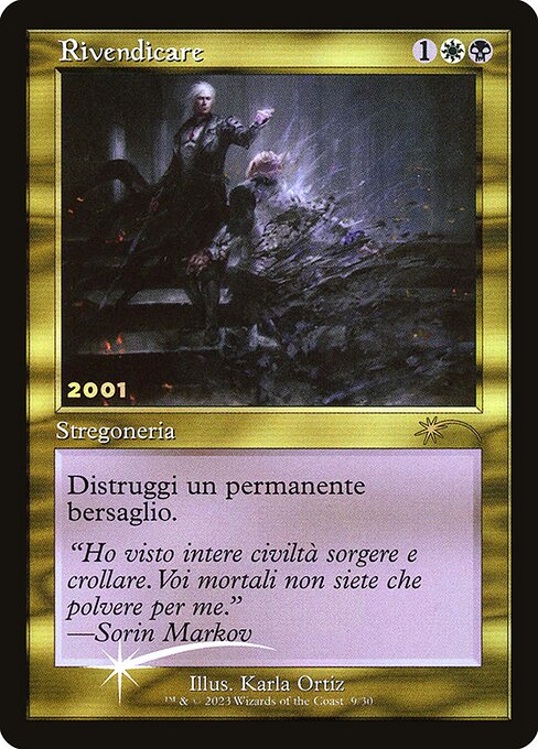 Vindicate from 30th Anniversary Play Promos