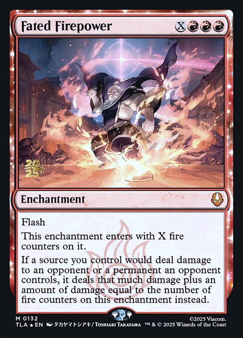Fated Firepower from Avatar: The Last Airbender Promos