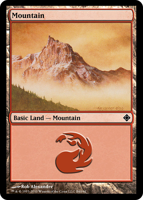 Mountain from Magic Online Theme Decks