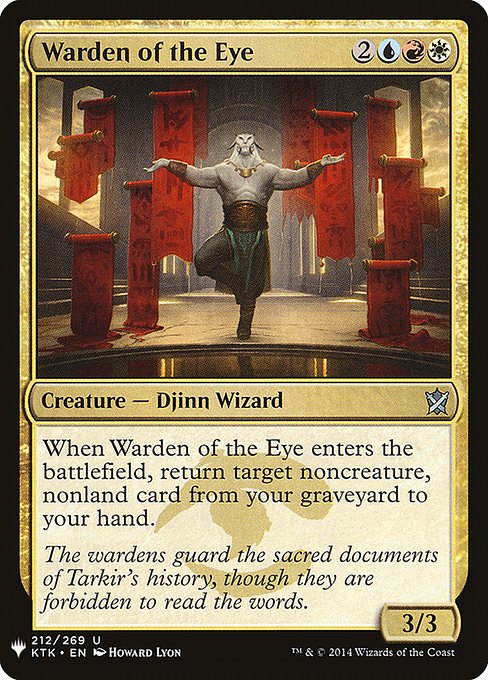Warden of the Eye highlighted card art