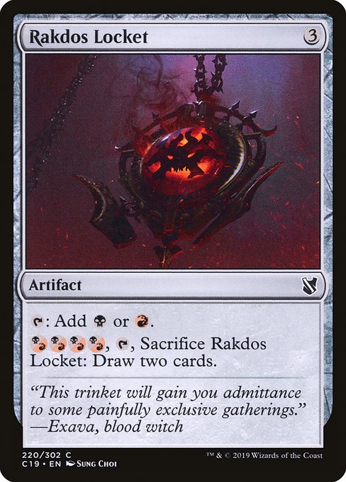 Rakdos Locket highlighted card art