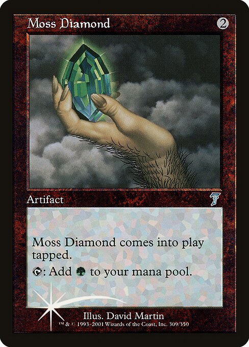 Moss Diamond from Seventh Edition
