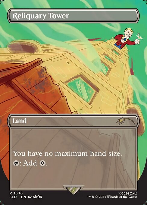 Reliquary Tower from Secret Lair Drop