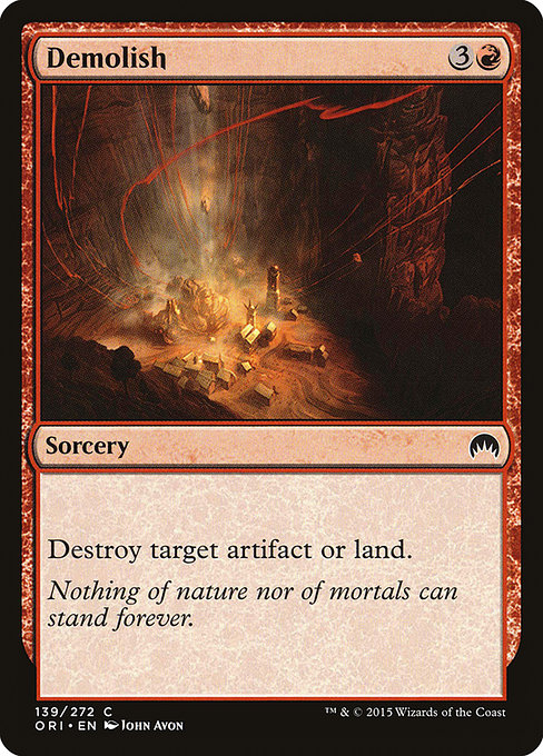 Demolish from Magic Origins