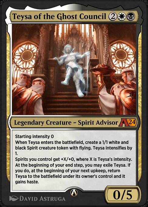 Teysa of the Ghost Council highlighted card art
