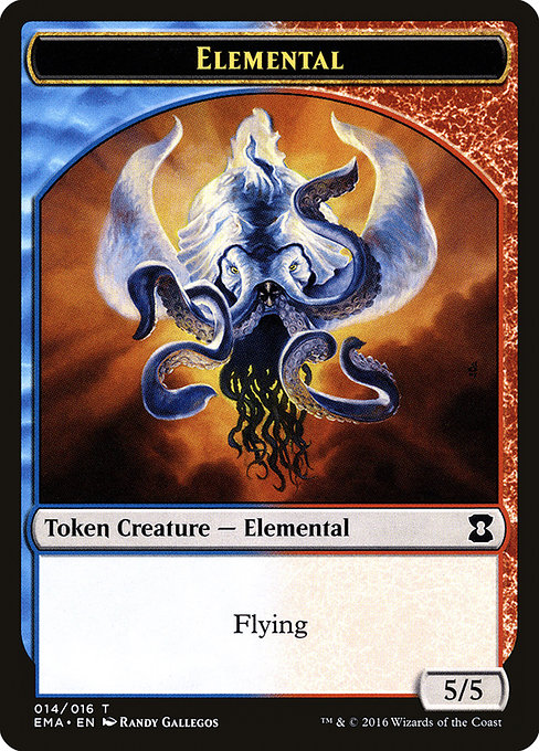 Elemental from Eternal Masters Tokens