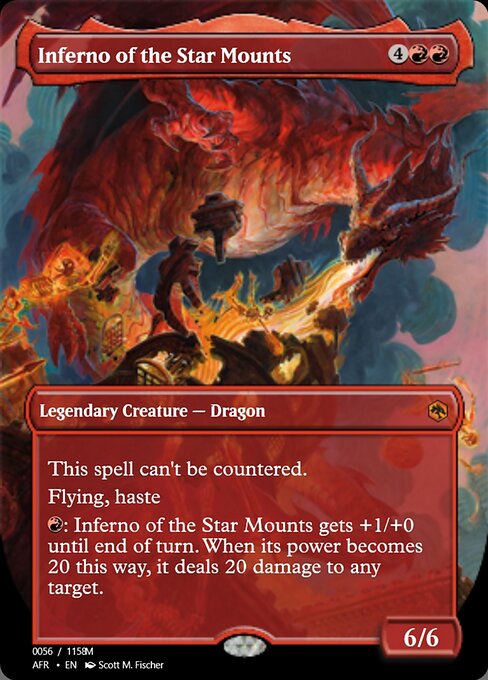 Inferno of the Star Mounts from Magic Online Promos