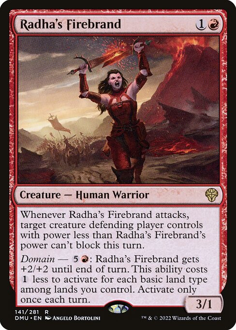 Radha's Firebrand from Dominaria United