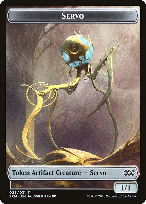 Servo from Double Masters Tokens