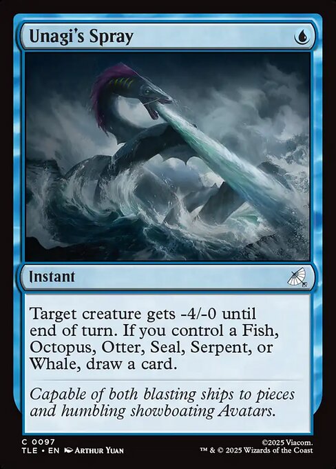 Unagi's Spray from Avatar: The Last Airbender Eternal