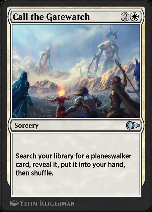 Call the Gatewatch highlighted card art