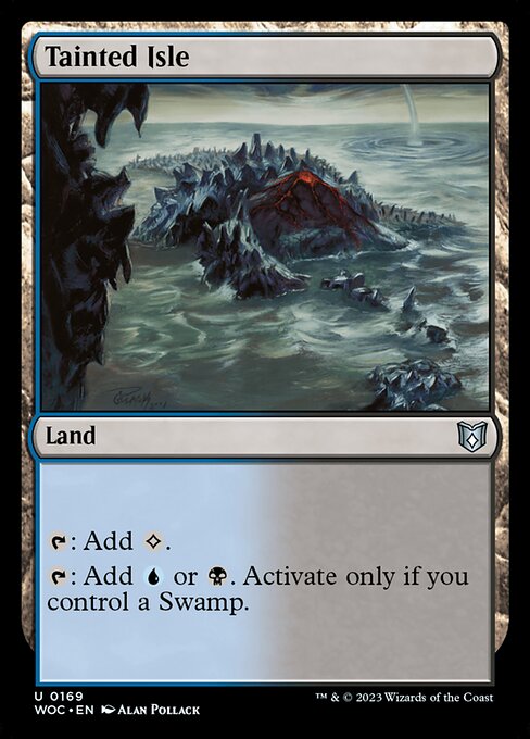 Tainted Isle from Wilds of Eldraine Commander