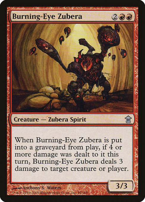 Burning-Eye Zubera highlighted card art