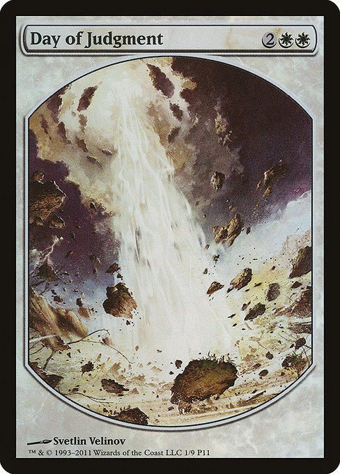 Day of Judgment from Magic Player Rewards 2011
