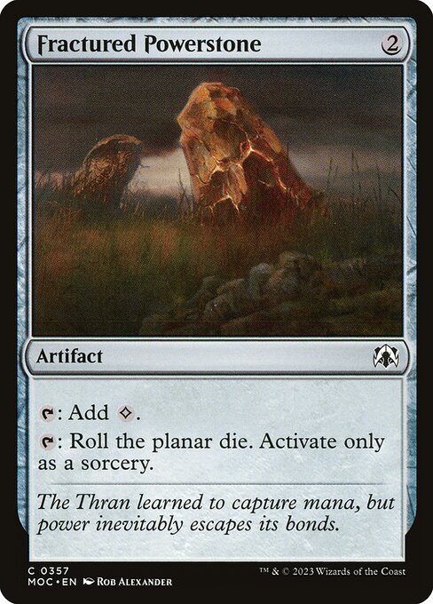 Fractured Powerstone highlighted card art