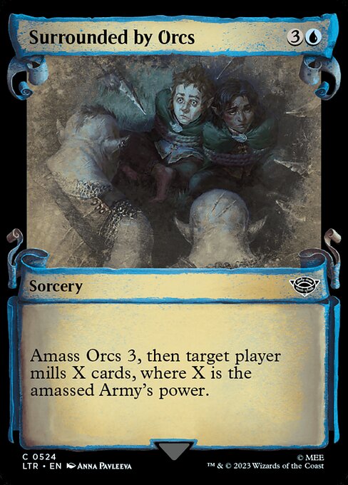 Surrounded by Orcs highlighted card art
