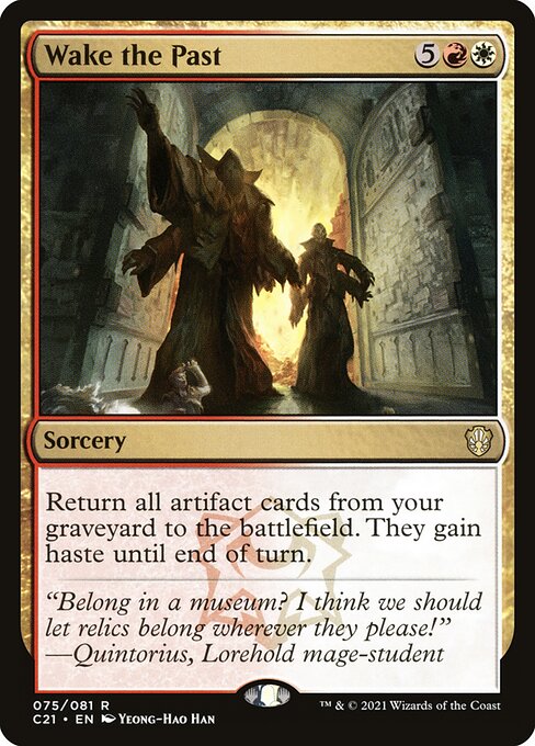 Wake the Past from Commander 2021