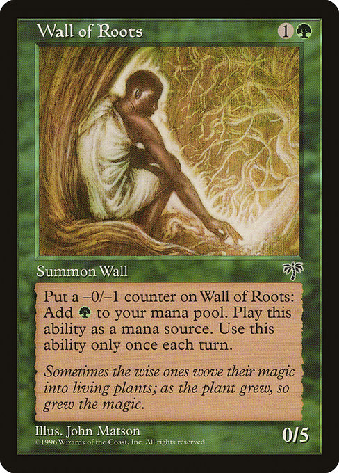 Wall of Roots from Mirage