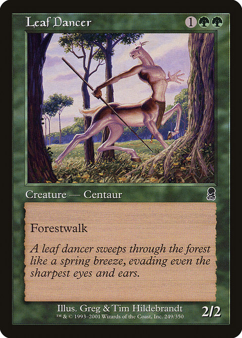 Leaf Dancer highlighted card art