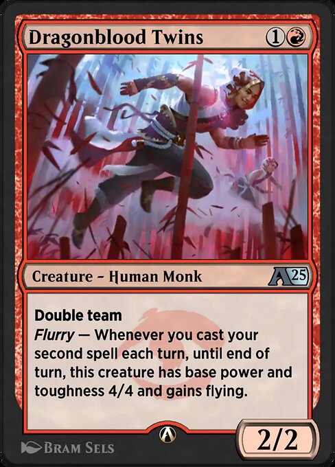 Dragonblood Twins highlighted card art
