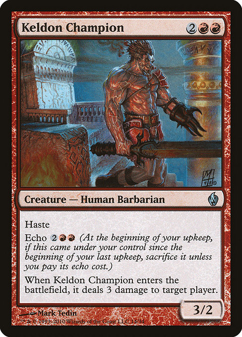 Keldon Champion from Premium Deck Series: Fire and Lightning