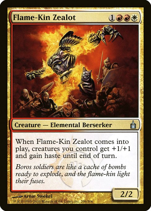 Flame-Kin Zealot from Ravnica: City of Guilds