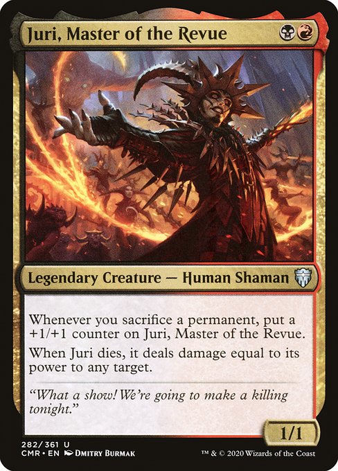 Juri, Master of the Revue from Commander Legends