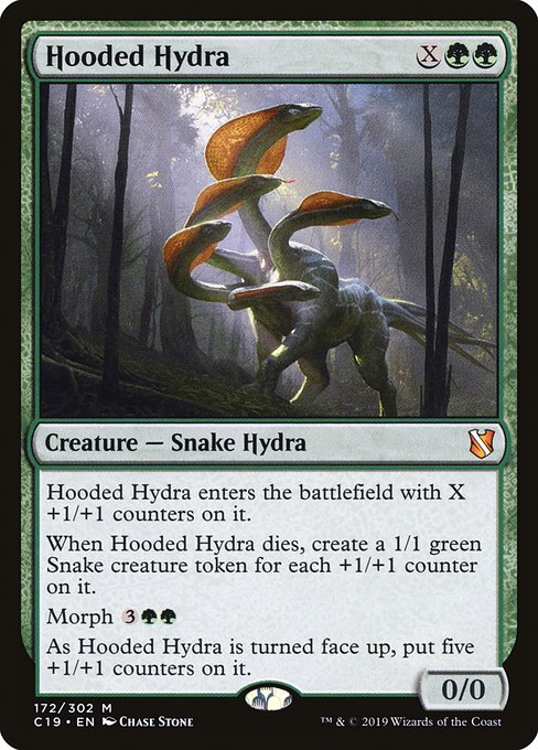 Hooded Hydra from Commander 2019