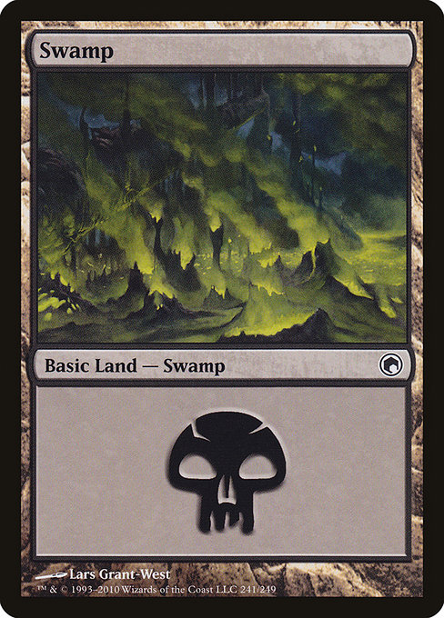 Swamp from Scars of Mirrodin