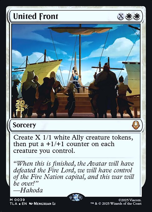 United Front from Avatar: The Last Airbender Promos