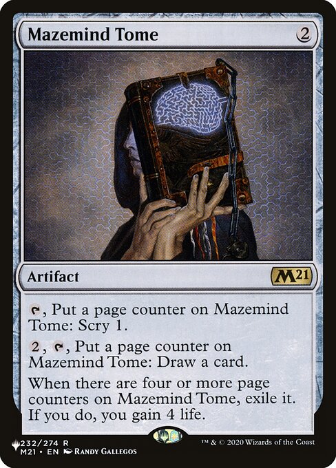 Mazemind Tome from The List