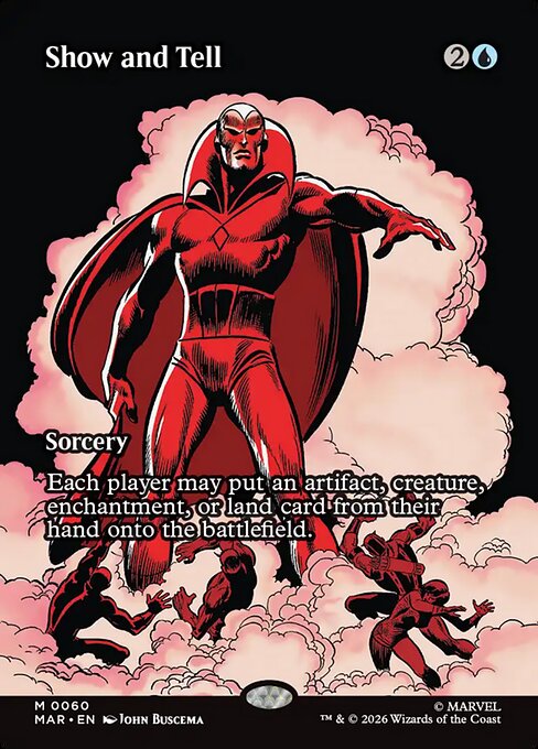 Show and Tell from Marvel Universe